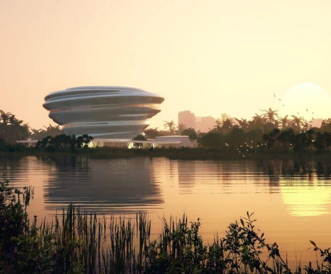 Image Hainan Science Museum: Sustainability and Cultural Preservation