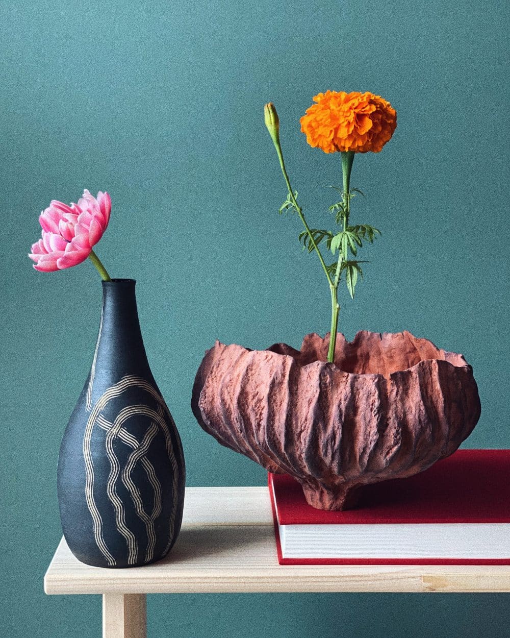 Sculptural Paper Clay Vase by Jonathan Yamakami — Martin & Brockett