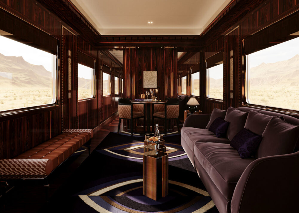 Orient Express Train. Courtesy of Maxime D'Angeac.