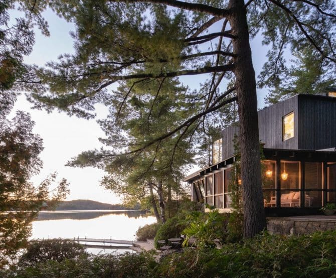 Image How to Add Contemporary Touches to an Original Log Cabin