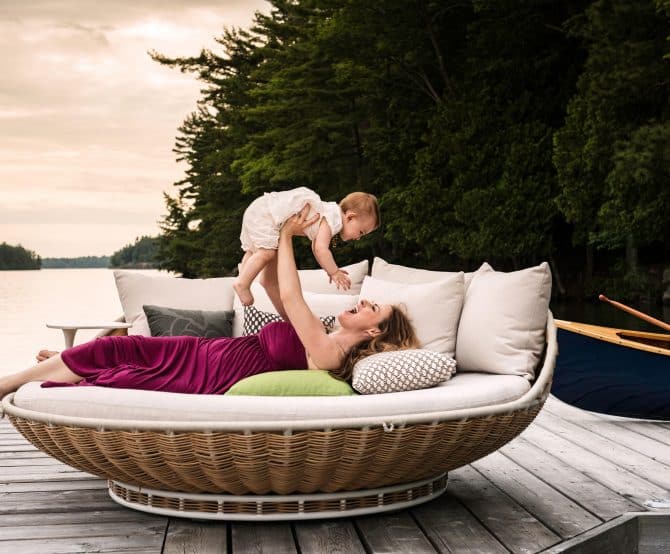 Image Outdoor Furniture for a Forest Gathering