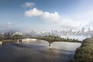 Image The Garden Bridge in London by Thomas Heatherwick