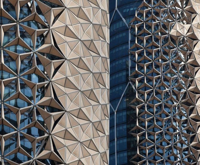 Image Reflecting on Energy-efficient Building