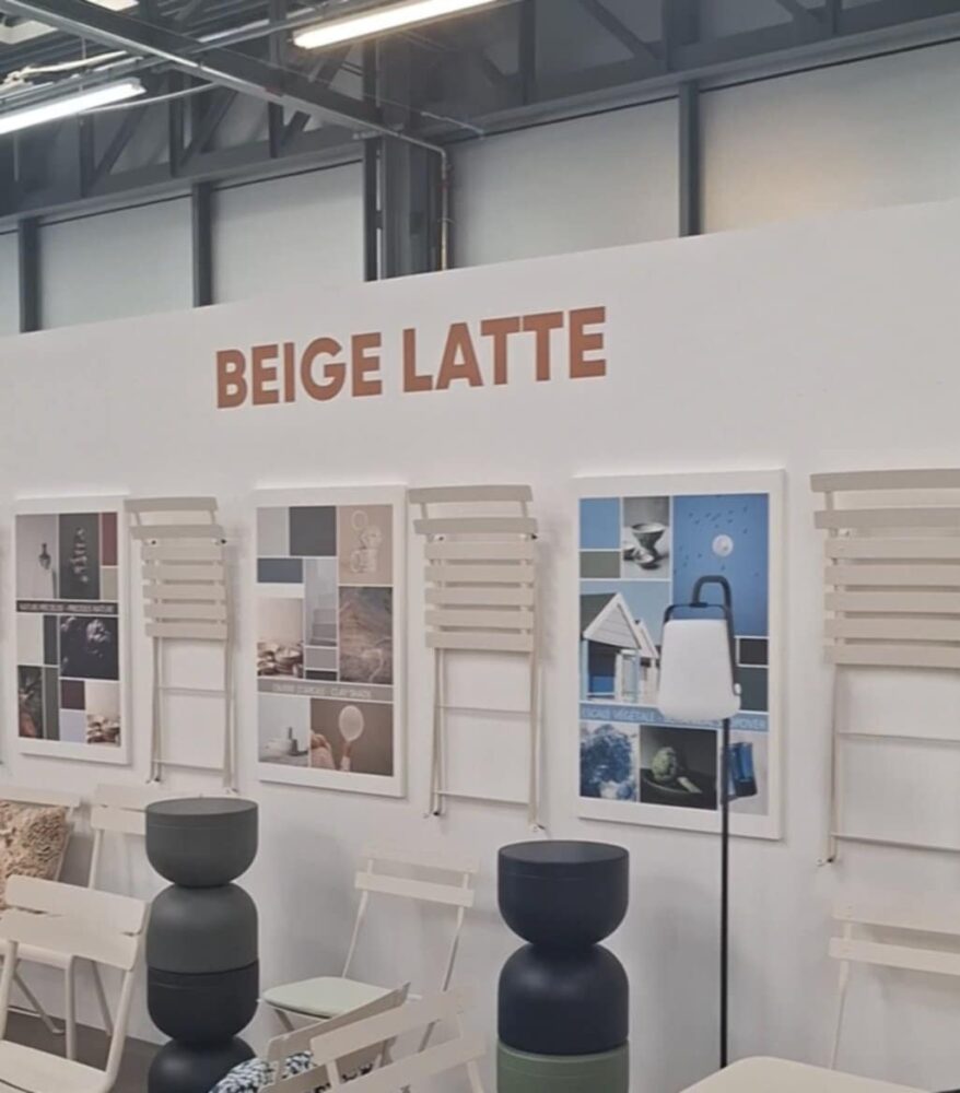 New color announced during the visit of La Maison Fermob. Photo: ArchiExpo e-Magazine.