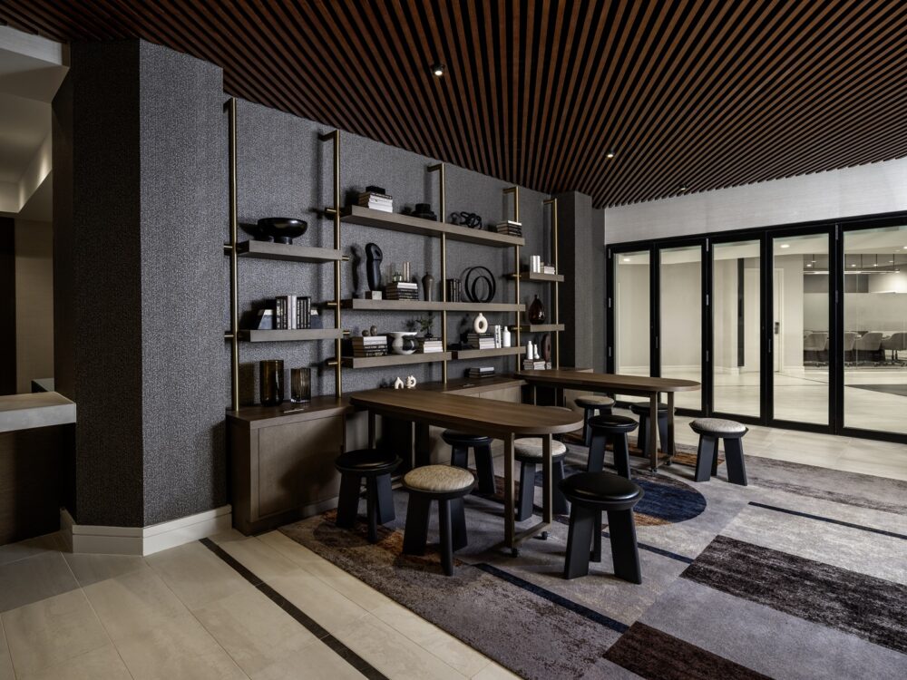 Hilton National Landing designed by 3877. Photo: Joseph D Tran.