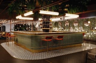 Image Sleep + Eat: Virtual Tour of the Event Lounge Bar Designed by Atellior