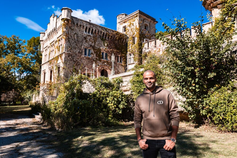 Chateau Saint Laurent. Tony Parker. Courtesy of Bricks.co