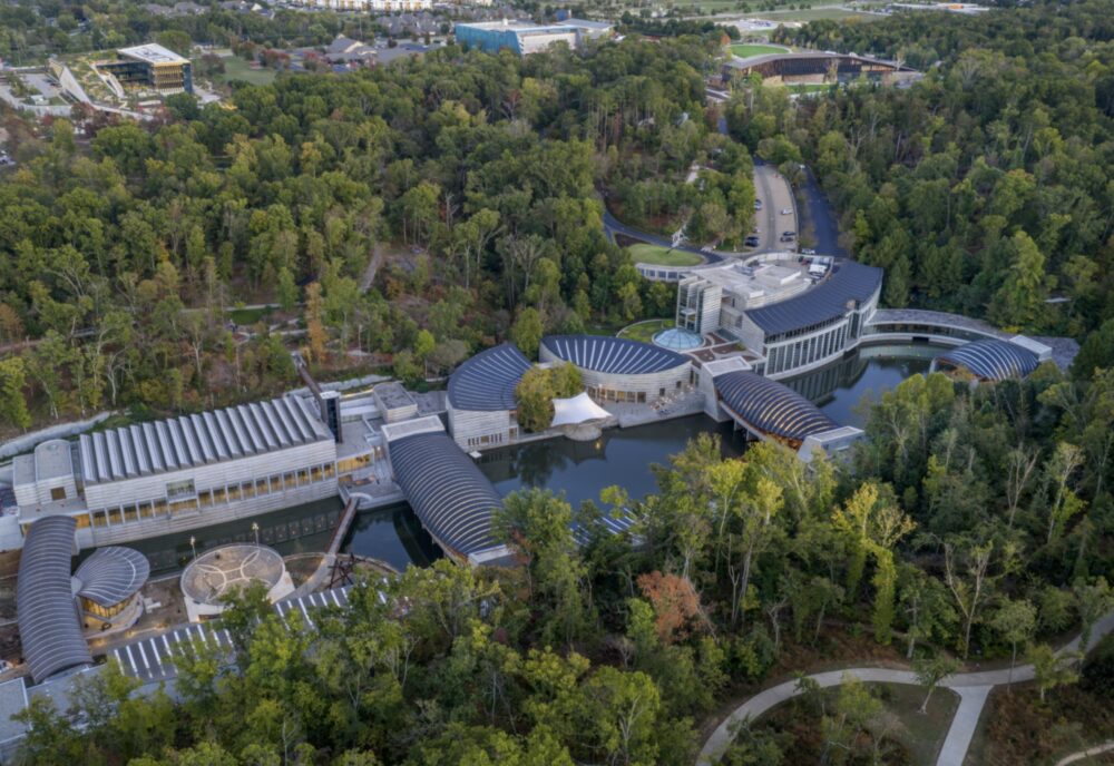 Crystal Bridges Museum of American Art Expansion. Courtesy of the Alice L. Walton Foundation.