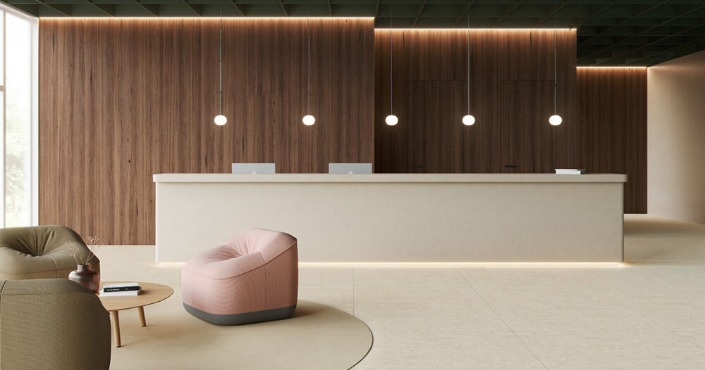 Cubow lounge. Courtesy of Viccarbe.