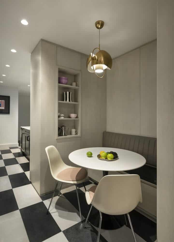 Custom bar. West 79th St . Photographer: Bjorg Magnea.
