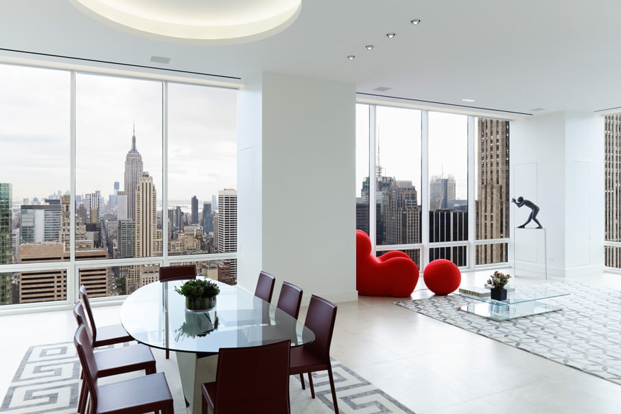 Penthouse Apartment - after. Courtesy of de la Garza Architecture.