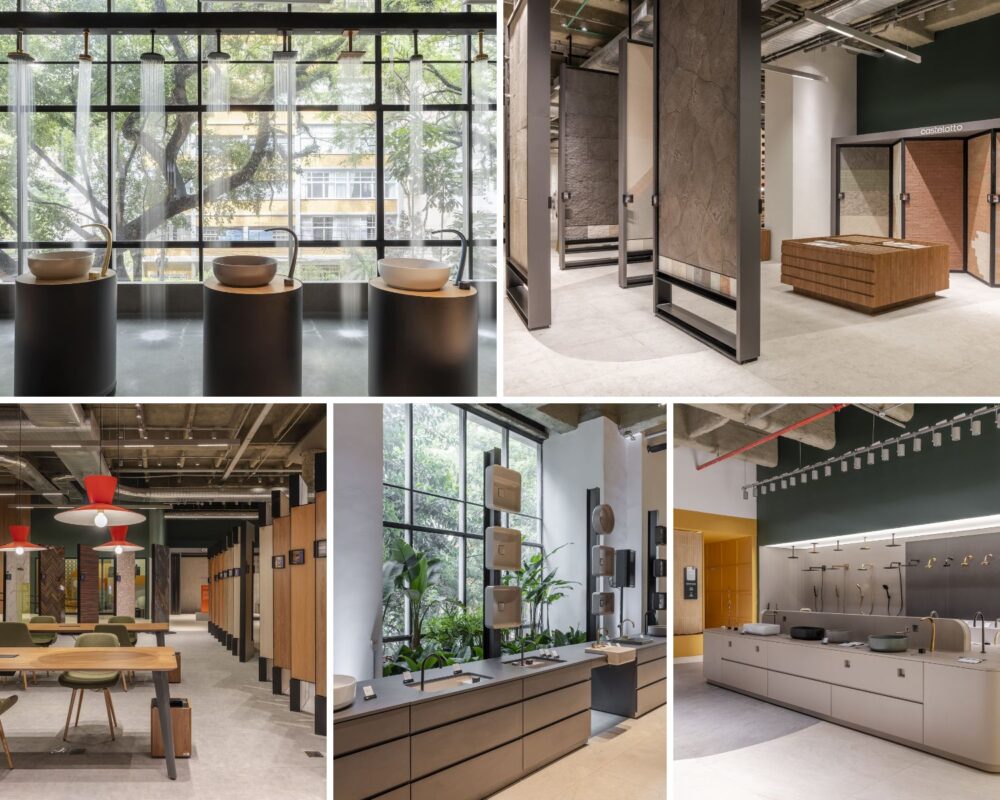 Casa Dexco showroom in São Paulo, Brazil. Photo: Rafael Renzo