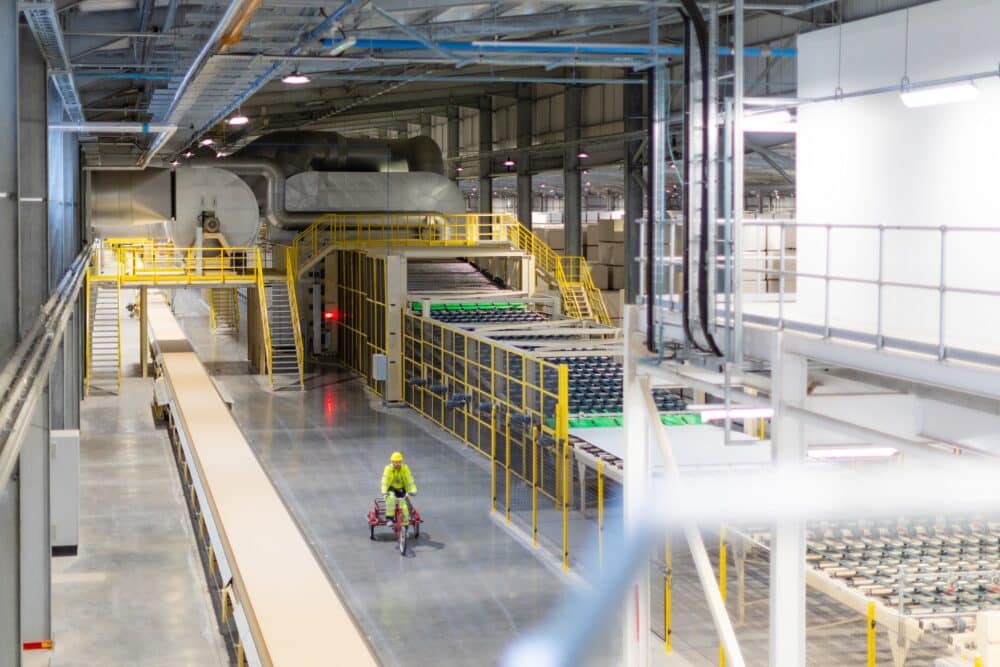 The new Etex factory in Bristol, UK. Courtesy of Etex.