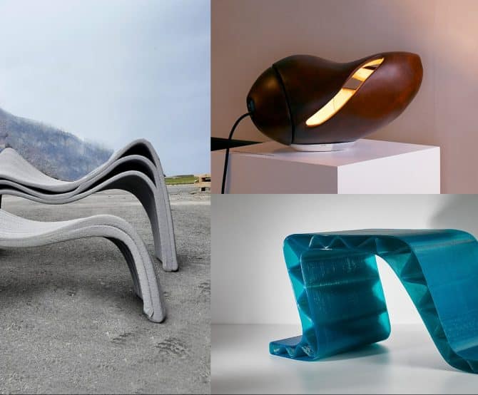 Image Furniture Pieces by HagenHinderdael Exhibit the Latest in 3D Printing Tech