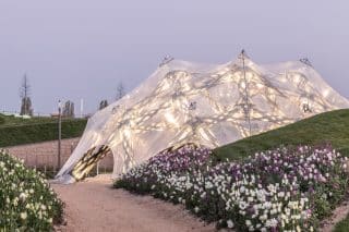 Image BUGA Fibre Pavilion: A Nature-tech Combo for Future Architecture