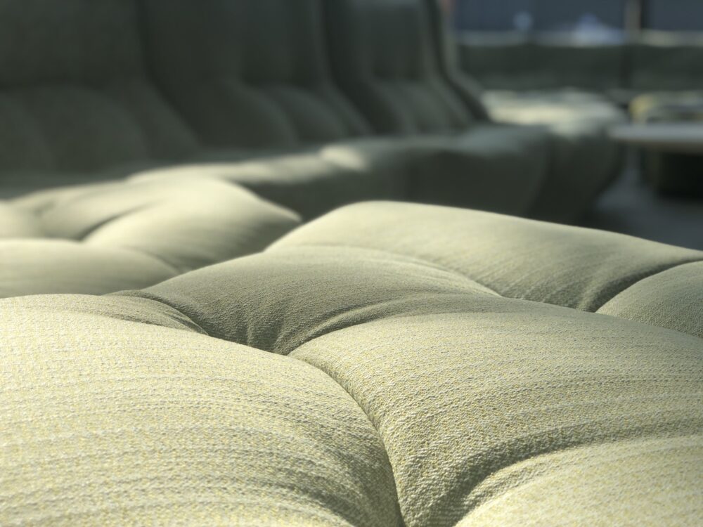 1744 by Joly Design for Château d'Ax. Installed at Salone del Mobile 2025. Courtesy of the brands.
