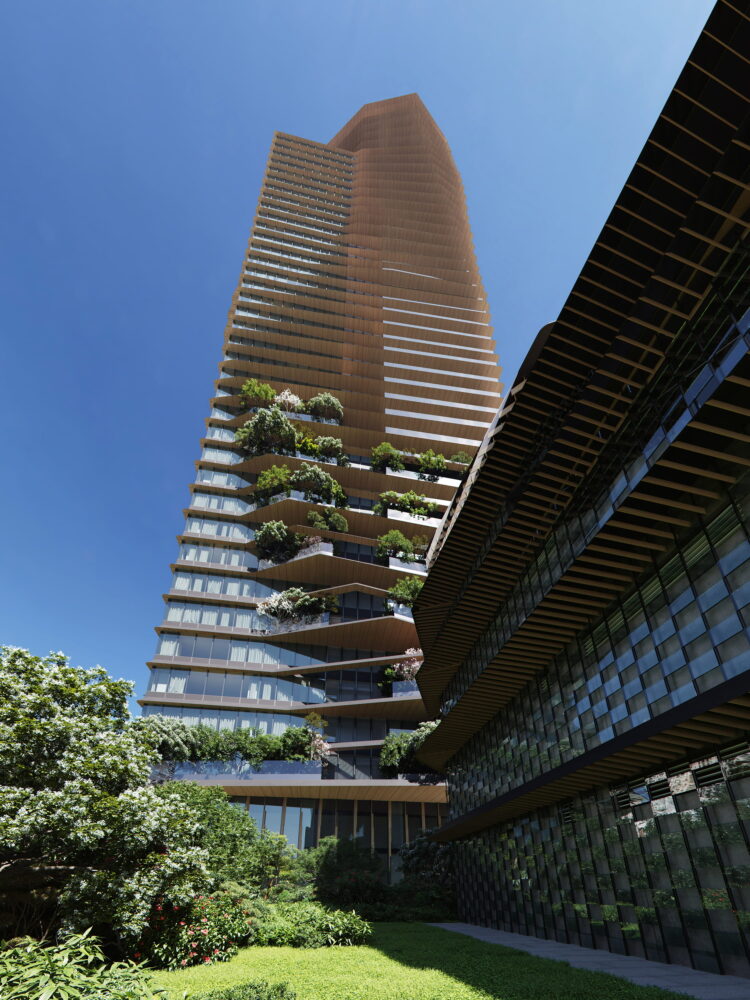 KKAA KumaTower. Image: Lien Jade Estate.
