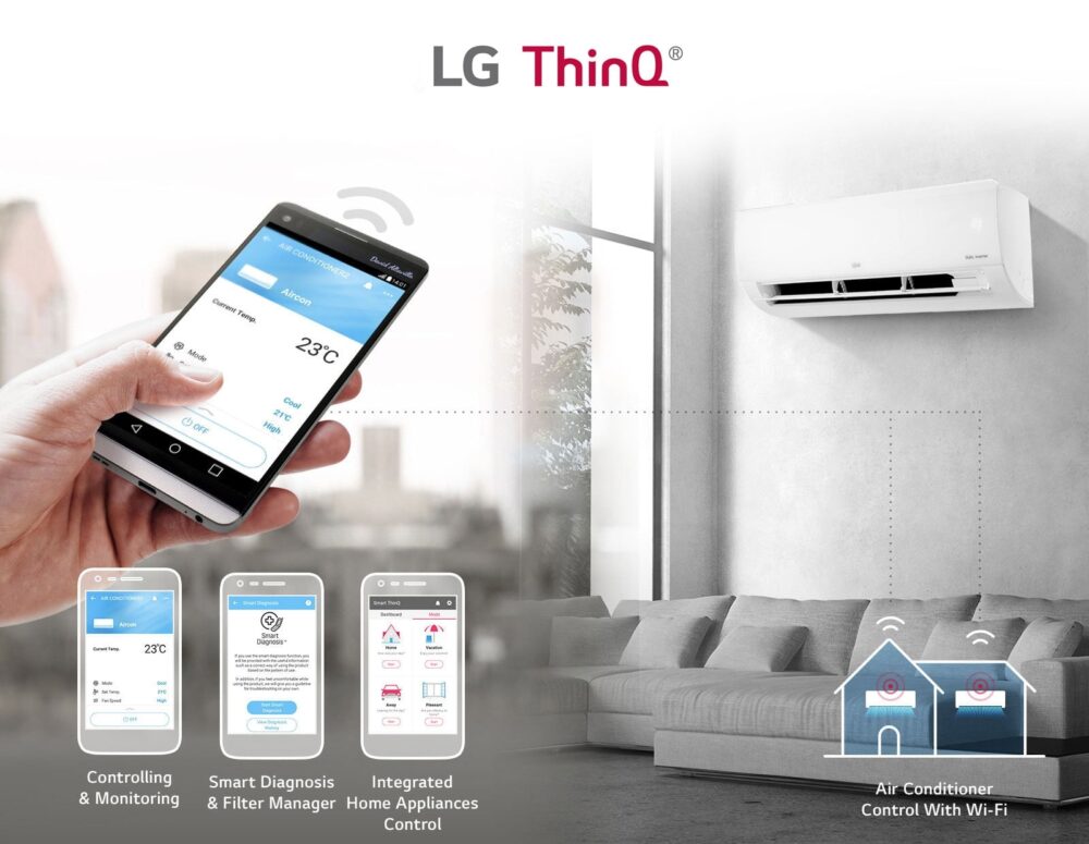 LG SmartThinQ. Courtesy of the brand. 