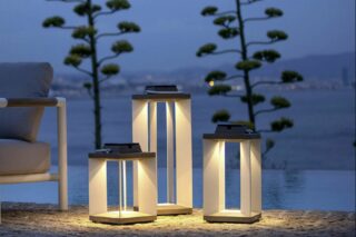 Image A Selection of Outdoor Table Lamps for Winter Bliss