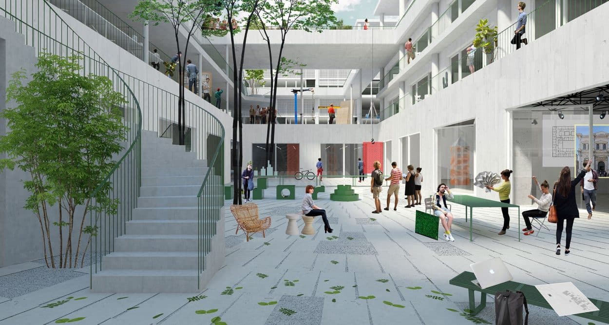 Three Institutes in One: For the Young, by the Young