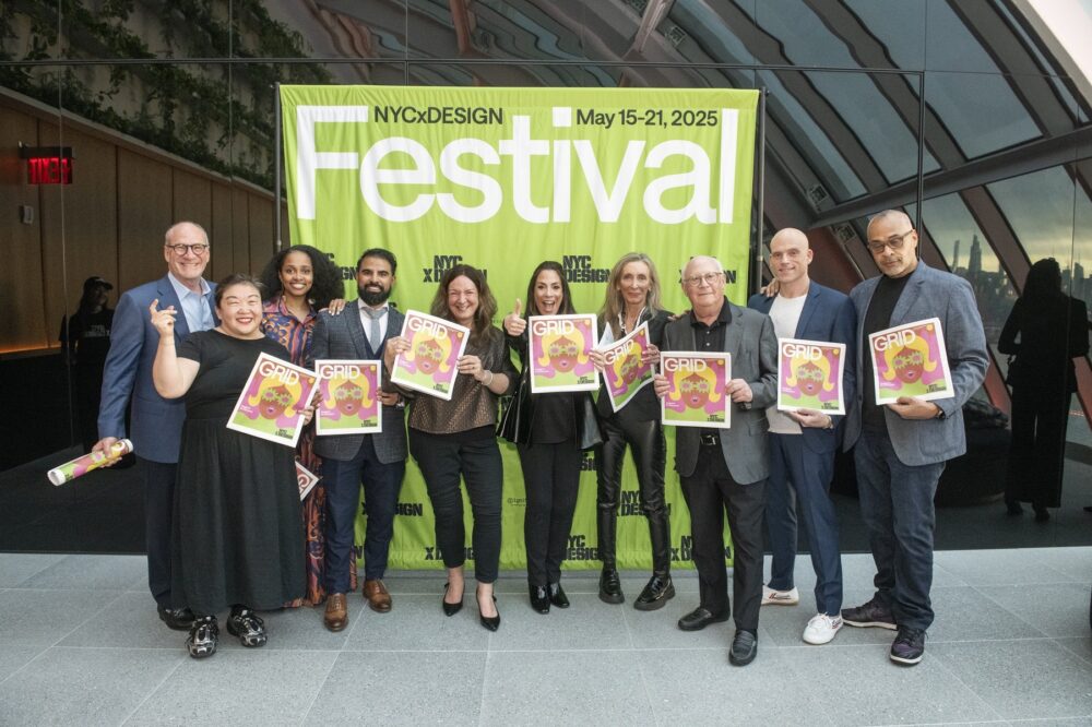 NYCxDESIGN board. Photo: Matthew Carasella.