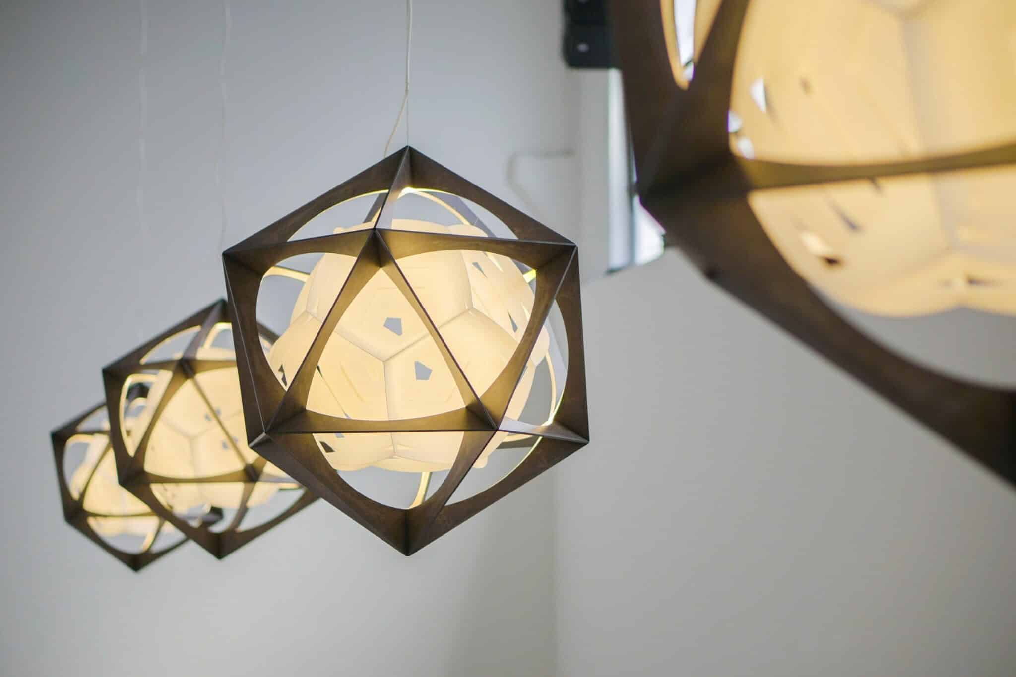 The OE Quasi Light by Olafur Eliasson for Louis Poulsen