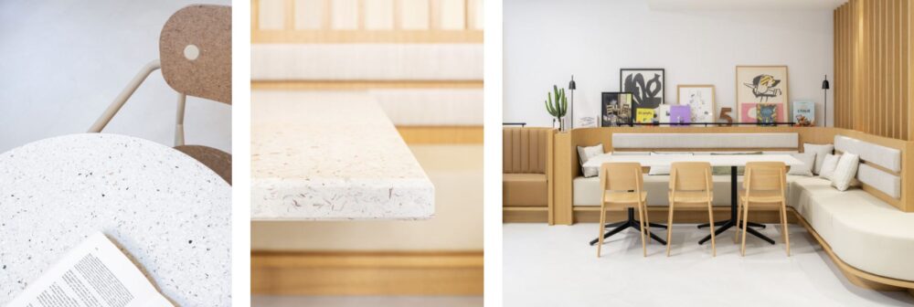 Ostrea Design material. Courtesy of Moore Design.