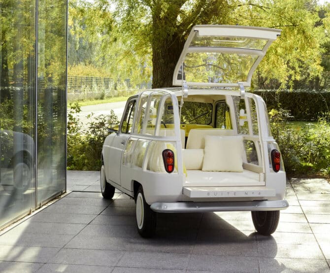 Image Coup de Coeur: La Suite N°4, Mathieu Lehanneur Reinvents the Renault 4L