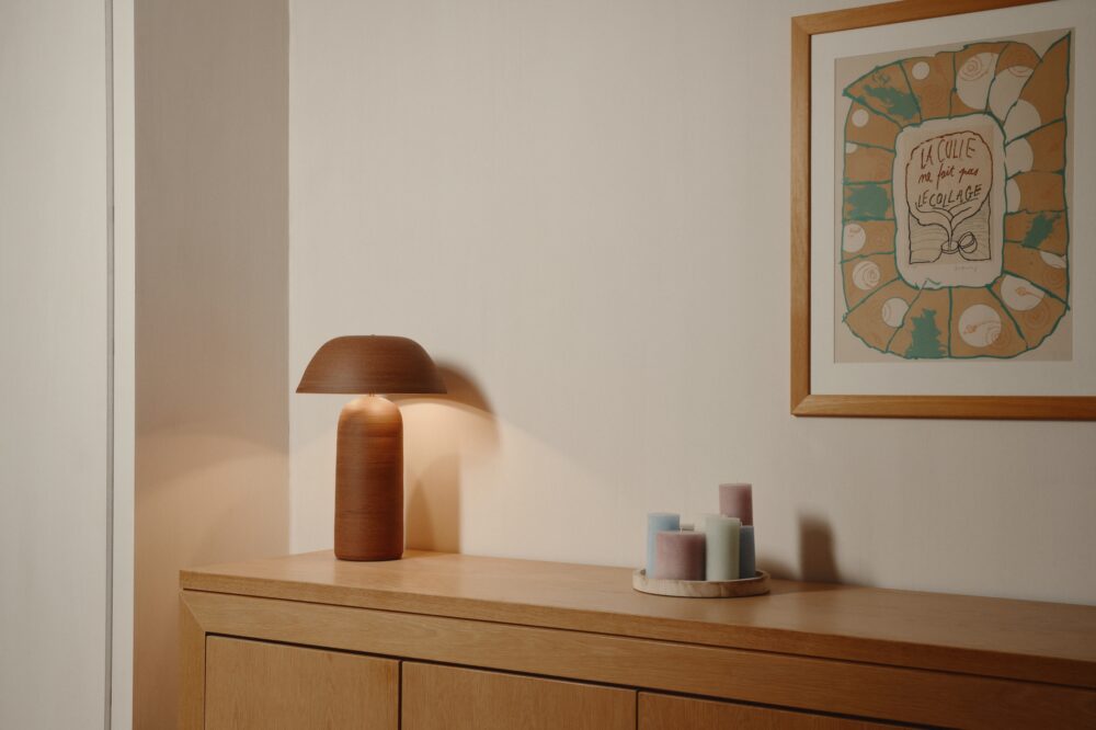 Pure table light. Image: Hadrien Hance. Courtesy of Terre Promise.