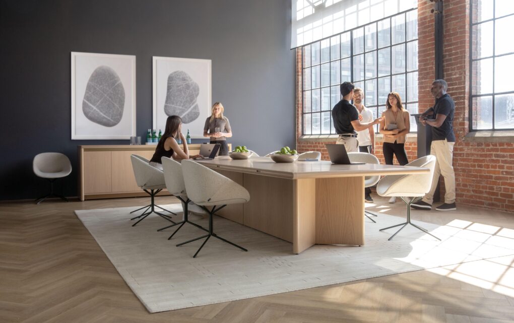 Image Workplace: The New Collaboration with Social Lounges and Performance-Driven Team Spaces