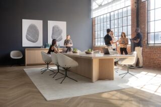 Image Workplace: The New Collaboration with Social Lounges and Performance-Driven Team Spaces