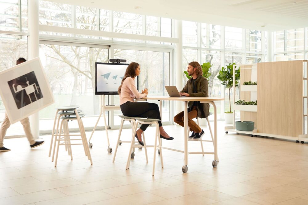 Kiosk. Courtesy of Teknion.