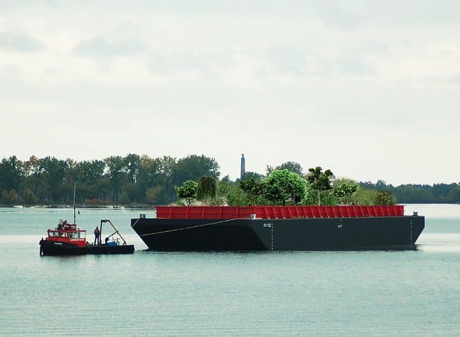 Image NYC: A Floating Food Forest