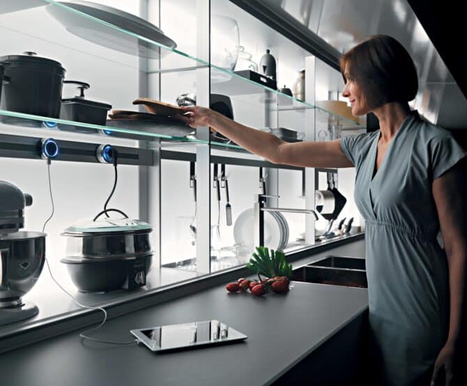 Image Valcucine Products for a Sustainable Kitchen in Private Residence