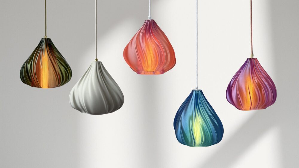 Sculpting Optical Poetry in 3D-Printed Recycled Plastics