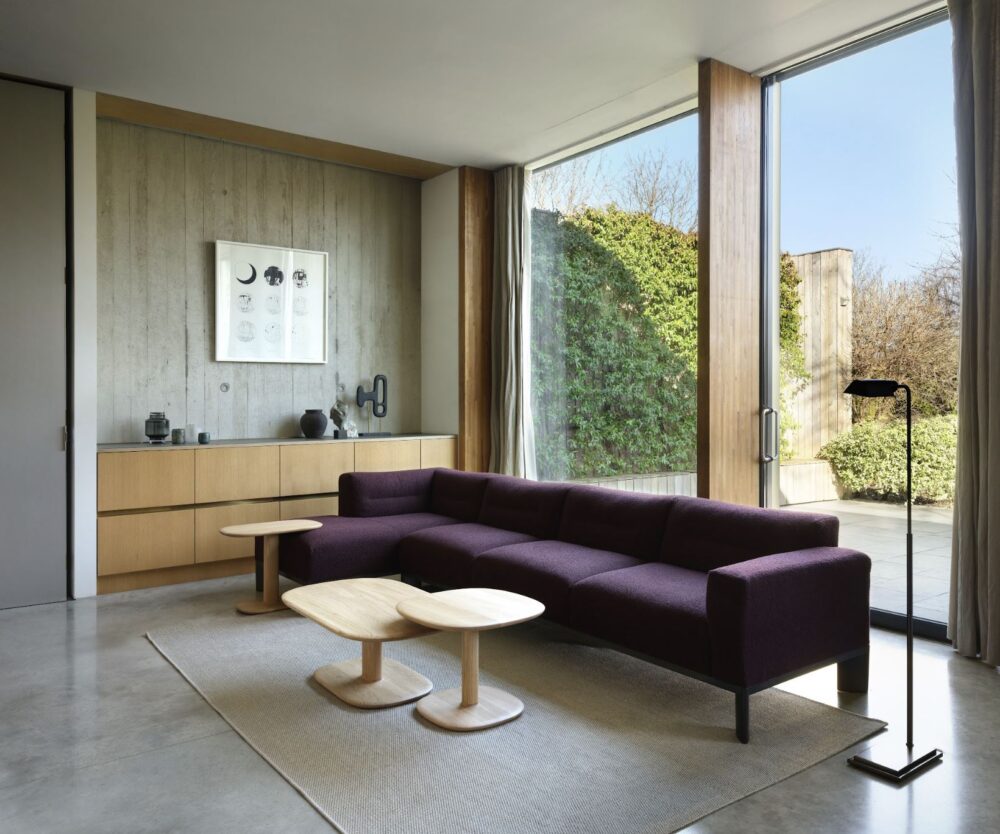 Bruton sofa. Pear Tree House. Courtesy of Morgan Furniture.