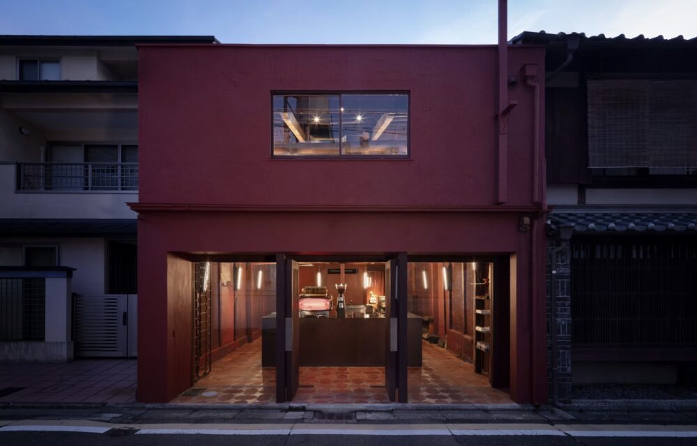 Challe Cafe Kyoto. Courtesy of UNC Studio.