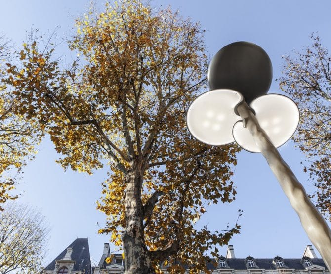 Image Clover Street Lamp for Paris Climate Conference 2015