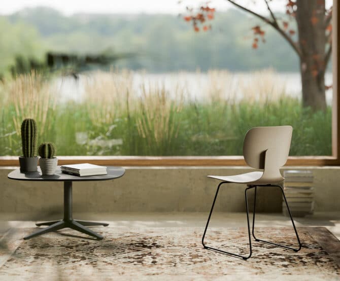 Image Promoting the Circular Economy and Rounded Elements at IMM