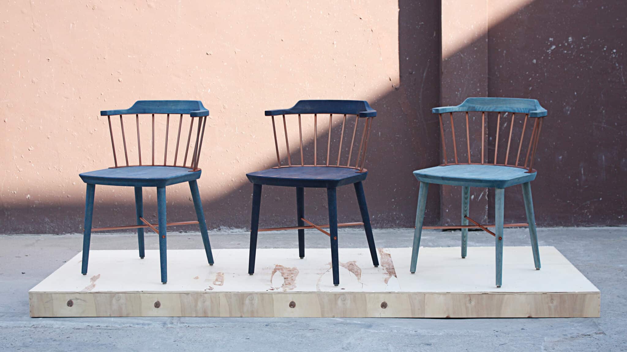 Crème Indigo Chair for Stellar Works