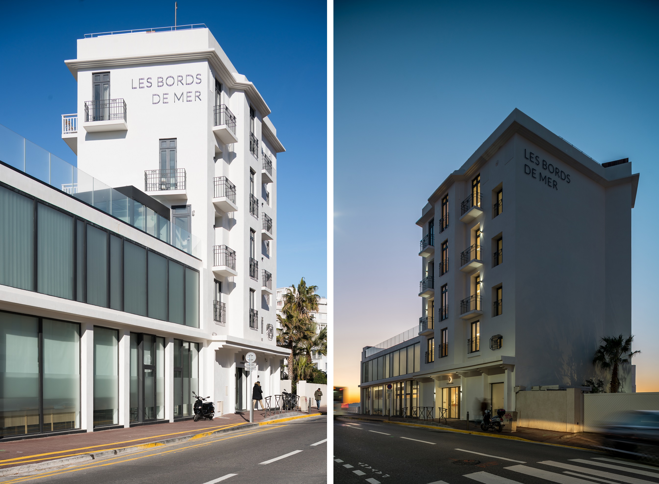 Hotel Les Bords de Mer by Atelier d'Architecture Yvann Pluskwa. Photographer Stephane Aboudaram from wearecontents.