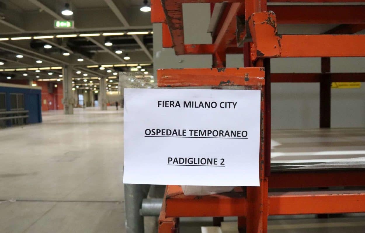 [COVID-19] FieraMilanoCity Repurposed into a Temporary Hospital in 10 Days