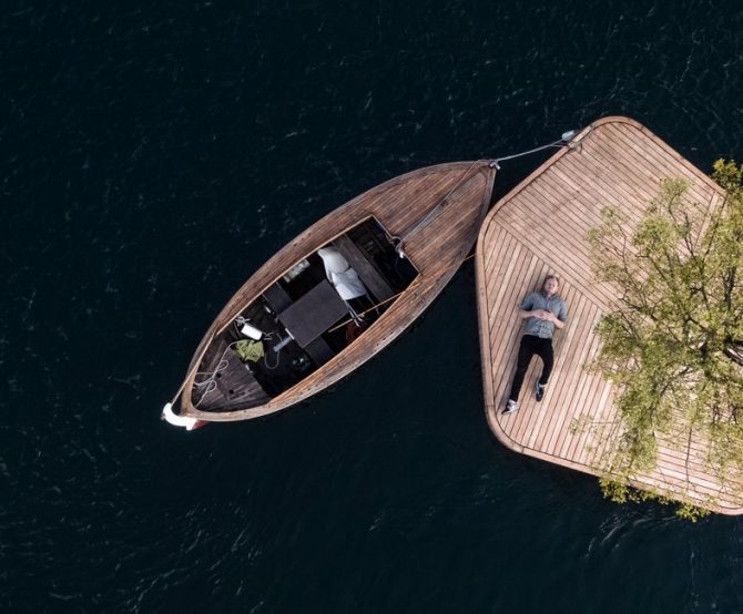 Image Artificial Island, First of Nine to Float in Copenhagen Harbor