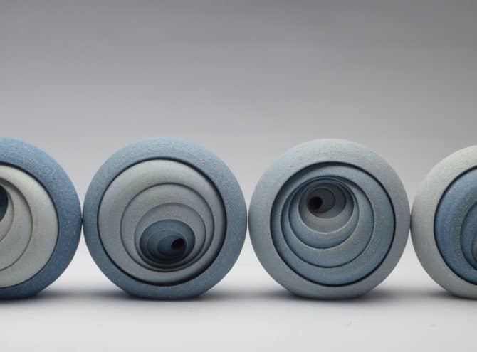 Image Interview. Artist Matthew Chambers Sets Fire to Ceramics with Layered Spheres