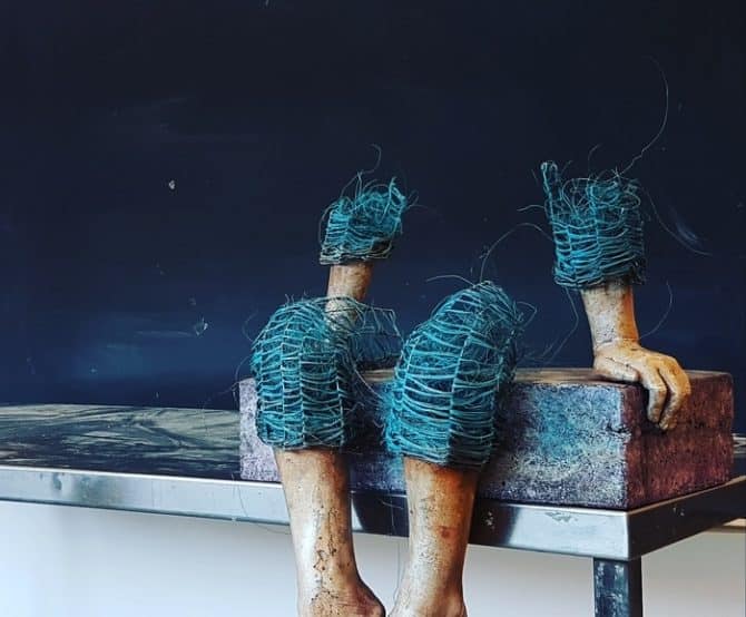 Image Expressive Sculptures by Artist Lene Kilde
