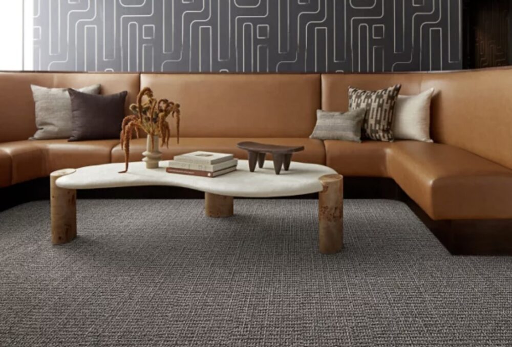 Earthen Forms™ LVT. Courtesy of Interface.