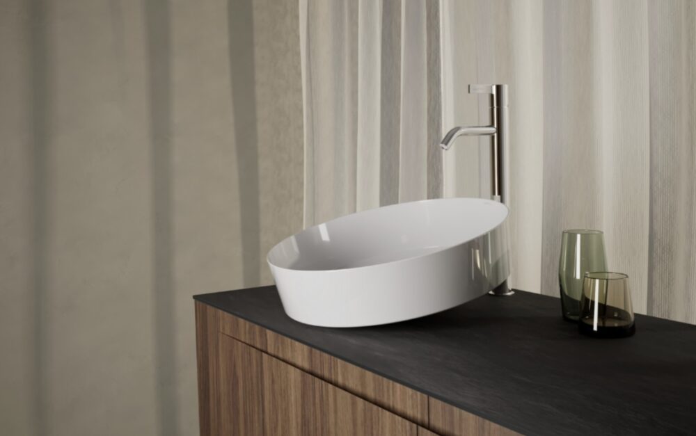 The world's first CO2-free E-Kiln for sanitary ceramics. Courtesy of Laufen.