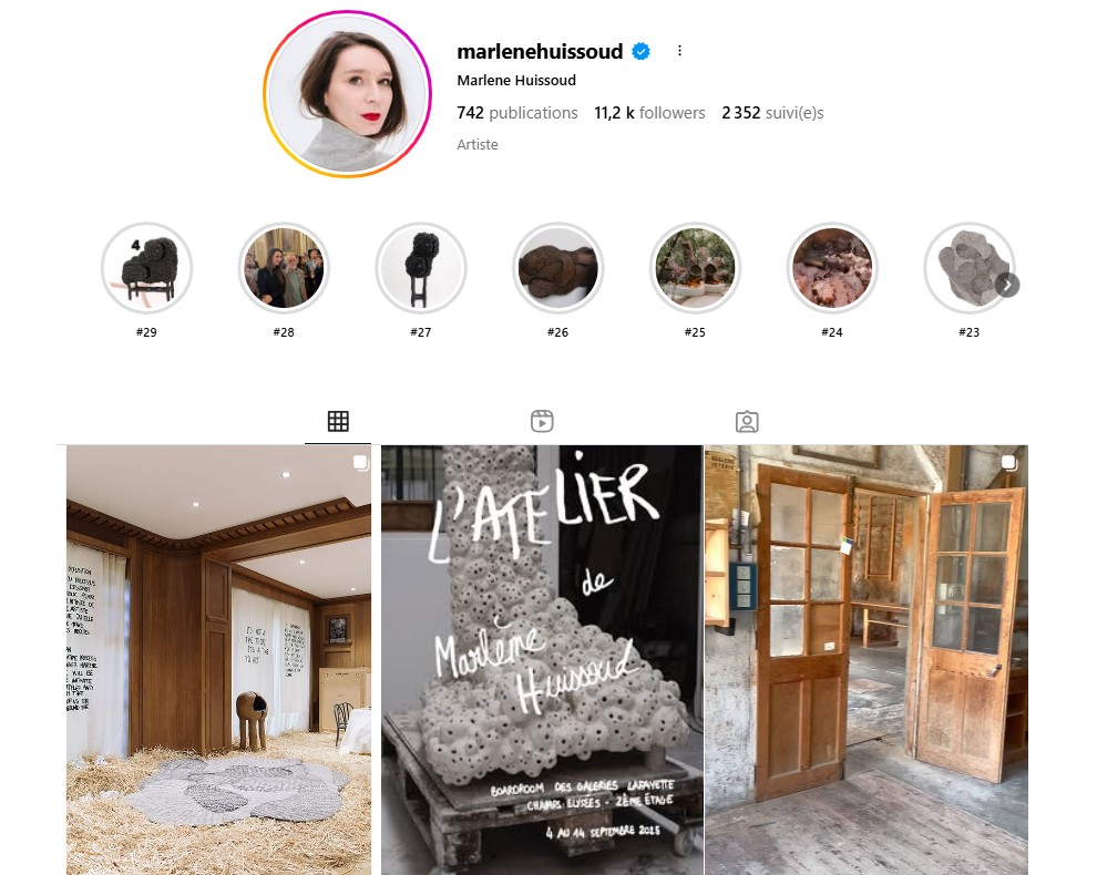 Marlene Huissoud on Instagram