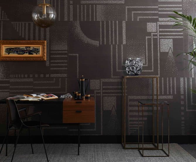 Image Wallcoverings for Galerie House of Art & Design in Sag Harbor, NY