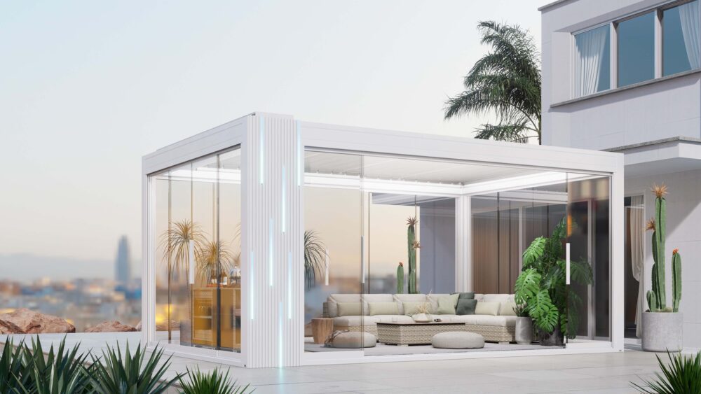 The Future of Outdoor Living: OMBRA Smart Solar Pergola